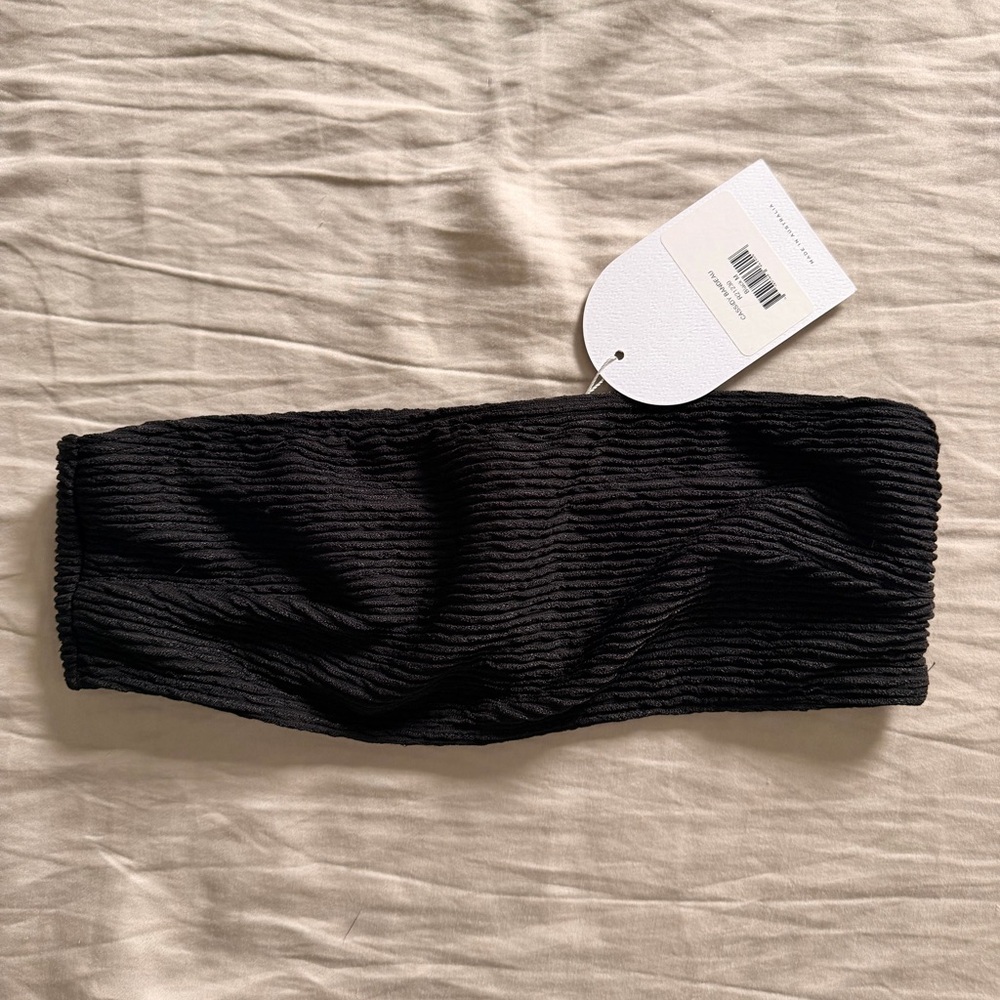 Rumer the label Cassidy bandeau swim top